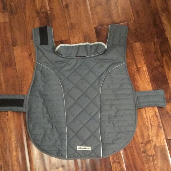 Eddie Bauer Dog Jacket / Vest—fleece lined—Size Large